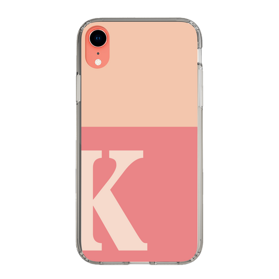 Slim Protection Case［ Original - initial two tone - K pink ］