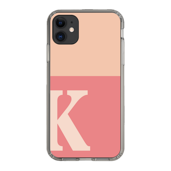 Slim Protection Case［ Original - initial two tone - K pink ］