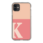 Slim Protection Case［ Original - initial two tone - K pink ］