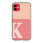 Slim Protection Case［ Original - initial two tone - K pink ］
