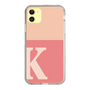Slim Protection Case［ Original - initial two tone - K pink ］