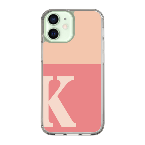 Slim Protection Case［ Original - initial two tone - K pink ］