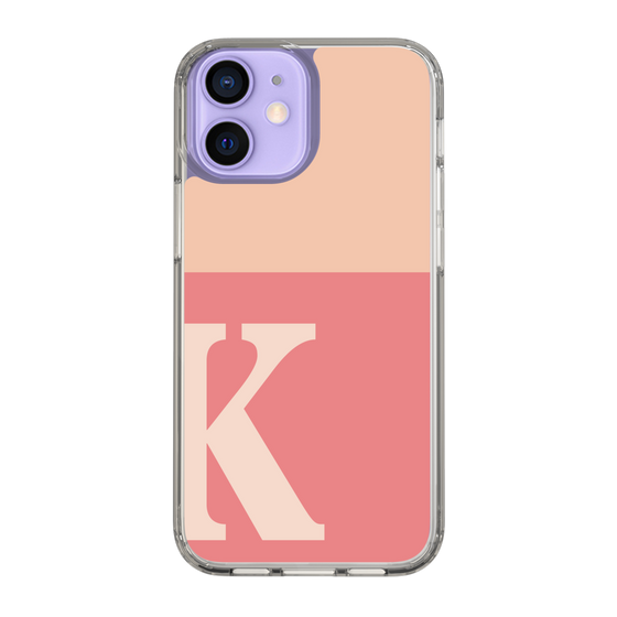 Slim Protection Case［ Original - initial two tone - K pink ］