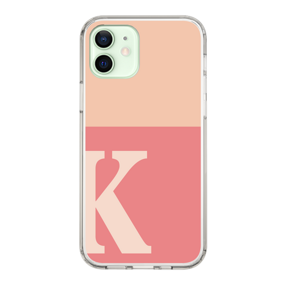 Slim Protection Case［ Original - initial two tone - K pink ］
