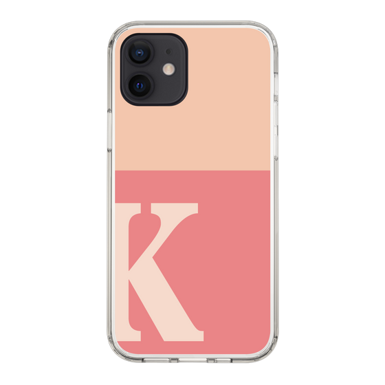 Slim Protection Case［ Original - initial two tone - K pink ］