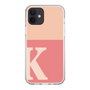 Slim Protection Case［ Original - initial two tone - K pink ］