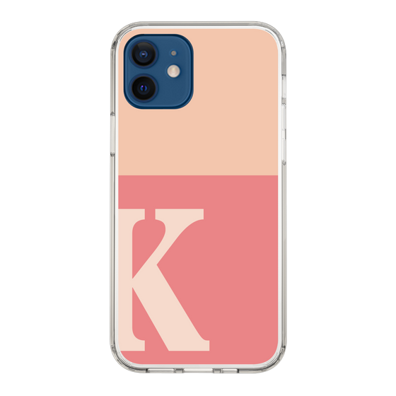 Slim Protection Case［ Original - initial two tone - K pink ］