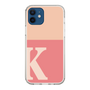 Slim Protection Case［ Original - initial two tone - K pink ］
