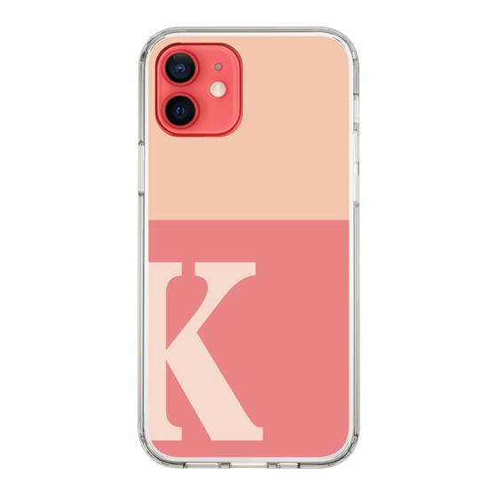 Slim Protection Case［ Original - initial two tone - K pink ］