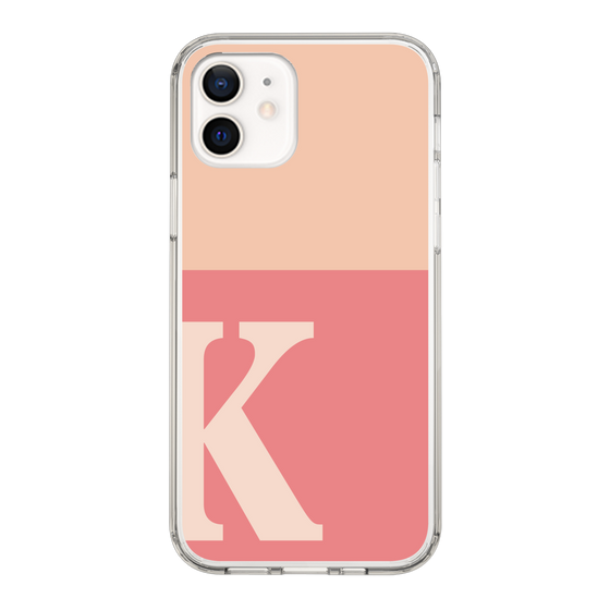 Slim Protection Case［ Original - initial two tone - K pink ］