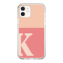 Slim Protection Case［ Original - initial two tone - K pink ］