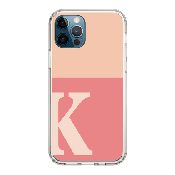 Slim Protection Case［ Original - initial two tone - K pink ］