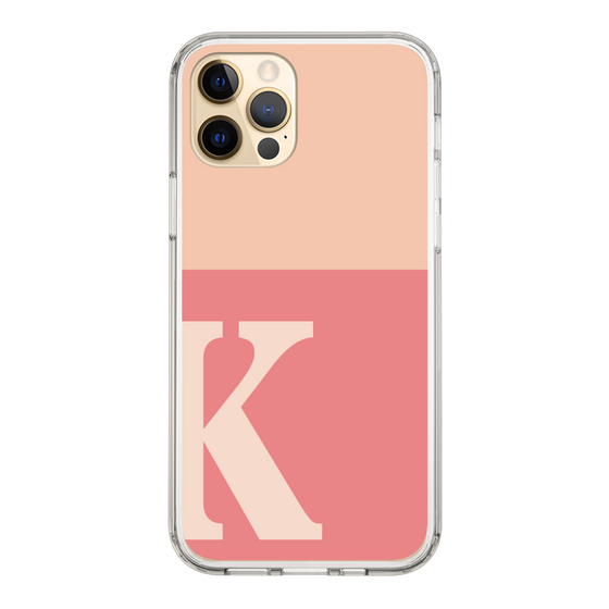 Slim Protection Case［ Original - initial two tone - K pink ］