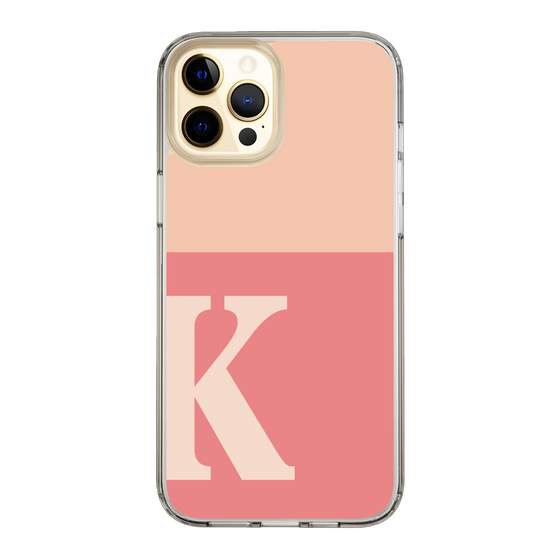 Slim Protection Case［ Original - initial two tone - K pink ］