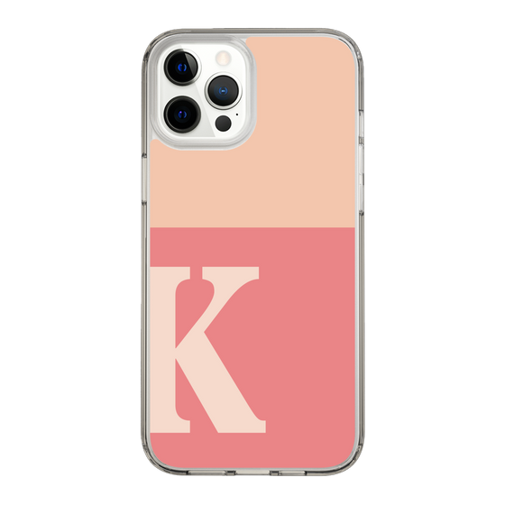 Slim Protection Case［ Original - initial two tone - K pink ］