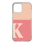 Slim Protection Case［ Original - initial two tone - K pink ］