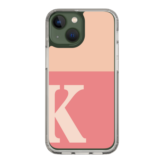 Slim Protection Case［ Original - initial two tone - K pink ］