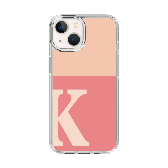 Slim Protection Case［ Original - initial two tone - K pink ］