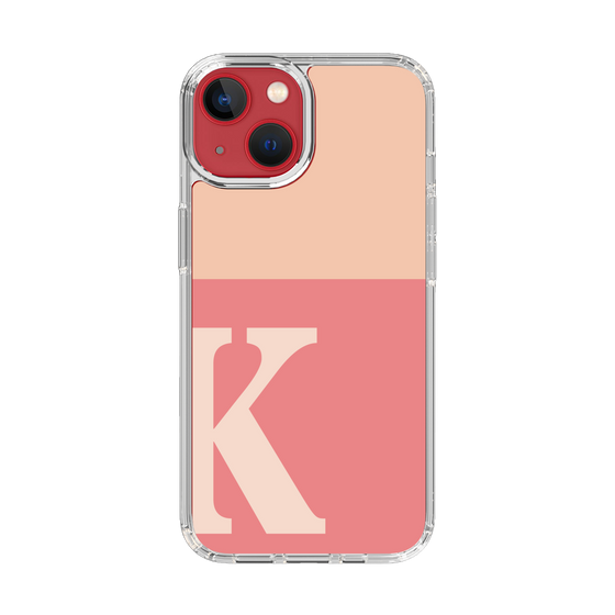 Slim Protection Case［ Original - initial two tone - K pink ］