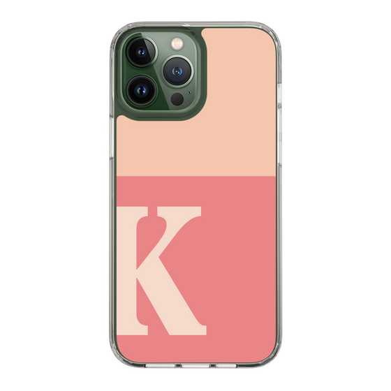 Slim Protection Case［ Original - initial two tone - K pink ］