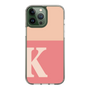 Slim Protection Case［ Original - initial two tone - K pink ］