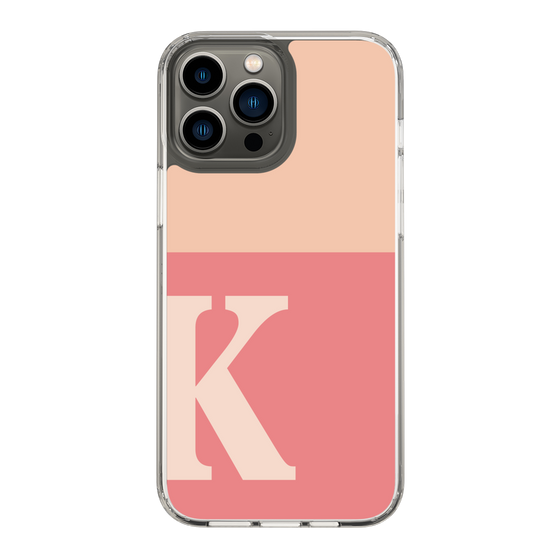 Slim Protection Case［ Original - initial two tone - K pink ］