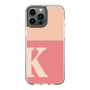 Slim Protection Case［ Original - initial two tone - K pink ］