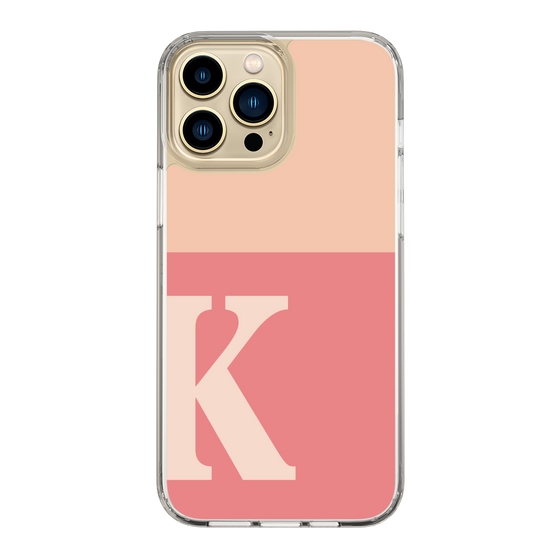 Slim Protection Case［ Original - initial two tone - K pink ］