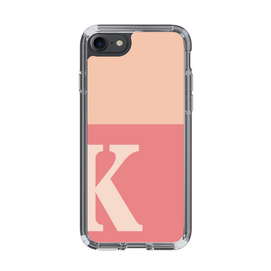 Slim Protection Case［ Original - initial two tone - K pink ］