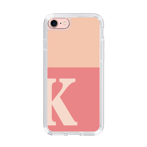 Slim Protection Case［ Original - initial two tone - K pink ］