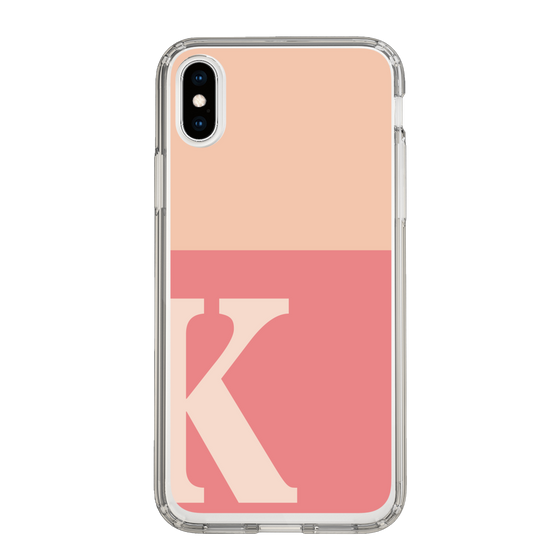 Slim Protection Case［ Original - initial two tone - K pink ］