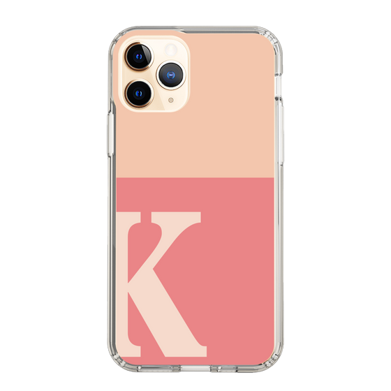 Slim Protection Case［ Original - initial two tone - K pink ］