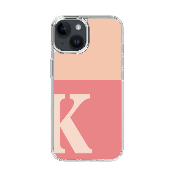 Slim Protection Case［ Original - initial two tone - K pink ］
