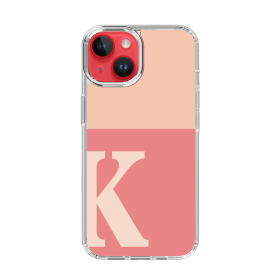 Slim Protection Case［ Original - initial two tone - K pink ］