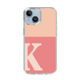 Slim Protection Case［ Original - initial two tone - K pink ］