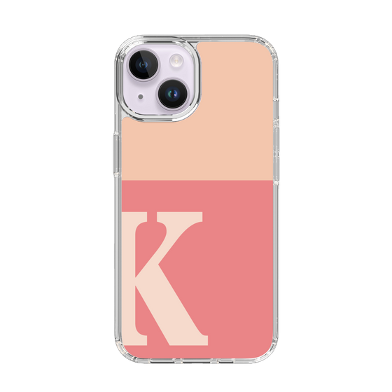 Slim Protection Case［ Original - initial two tone - K pink ］