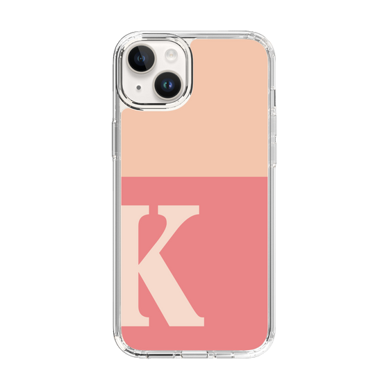 Slim Protection Case［ Original - initial two tone - K pink ］