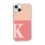 Slim Protection Case［ Original - initial two tone - K pink ］