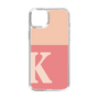 Slim Protection Case［ Original - initial two tone - K pink ］