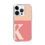 Slim Protection Case［ Original - initial two tone - K pink ］