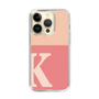 Slim Protection Case［ Original - initial two tone - K pink ］