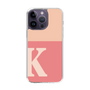 Slim Protection Case［ Original - initial two tone - K pink ］
