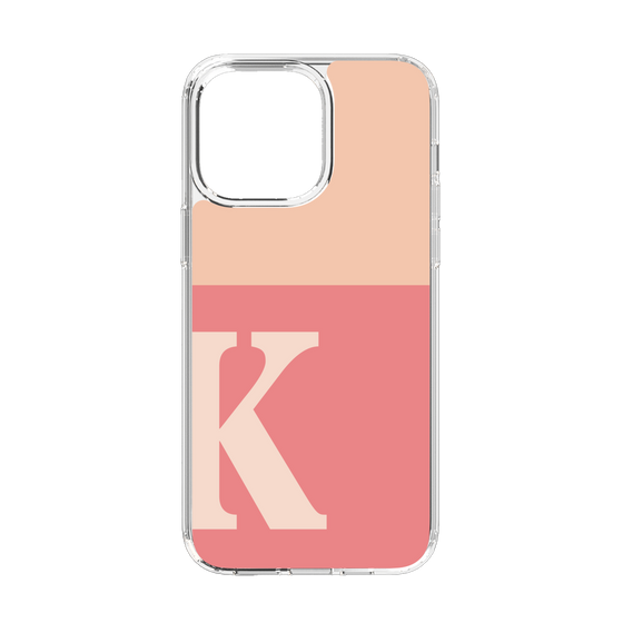 Slim Protection Case［ Original - initial two tone - K pink ］