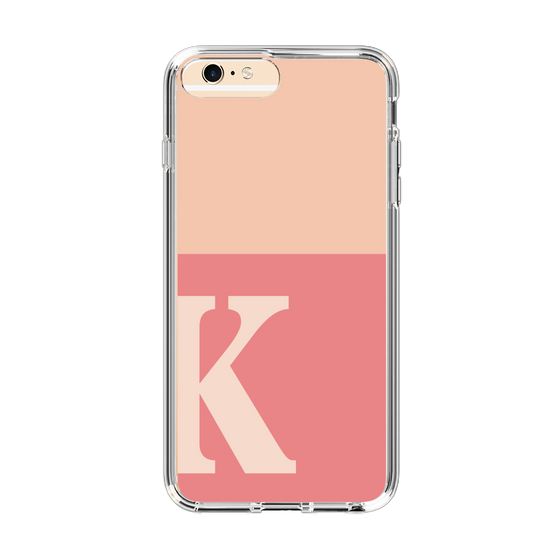 Slim Protection Case［ Original - initial two tone - K pink ］