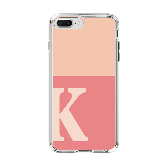 Slim Protection Case［ Original - initial two tone - K pink ］