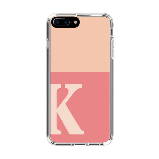 Slim Protection Case［ Original - initial two tone - K pink ］