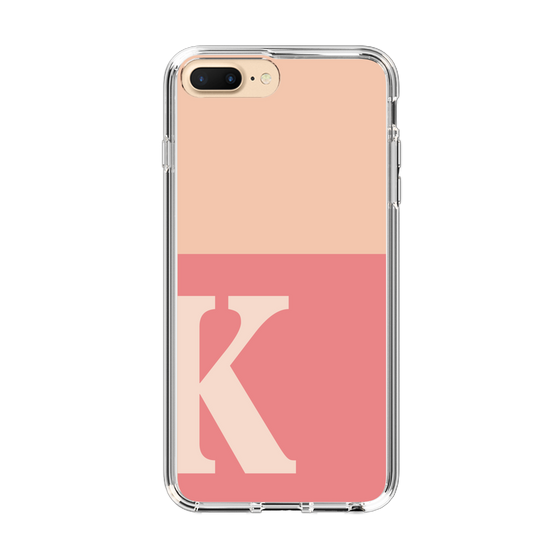 Slim Protection Case［ Original - initial two tone - K pink ］