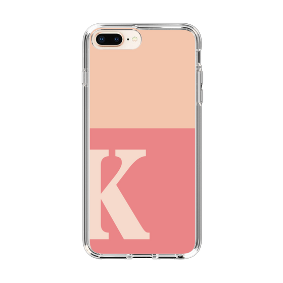 Slim Protection Case［ Original - initial two tone - K pink ］