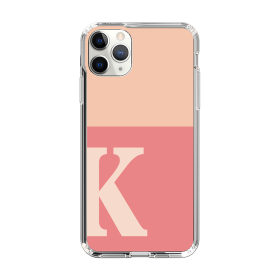 Slim Protection Case［ Original - initial two tone - K pink ］