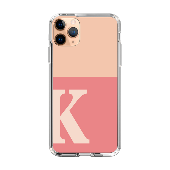 Slim Protection Case［ Original - initial two tone - K pink ］